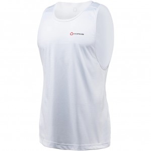 Coros M Tank Top Białe Polska | 6549-NHTKS